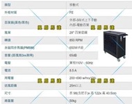 M704-FE 耐用 變頻風扇工具車 五金行 汽車保養廠 機車店 28吋 移動式通風機 工廠通風 畜牧風扇 排風機