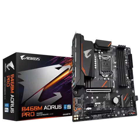 New Gigabyte B460M AORUS PRO motherboard DDR4 128GB PCI-E 3.0 M.2 HDMI-compatible Display 1200 Micro
