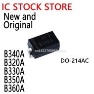 10PCS B340 B340A B320A B330A B350A B360A SMA DO-214AC Chip