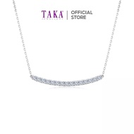 TAKA Jewellery Cresta Diamond Necklace 9K