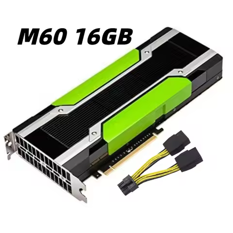 NVidia Tesla M60 16GB M10 32GB GDDR5 PCIe 3.0 x16 300W PK3RJ Professional Graphics Card for GPU Comp