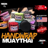 Twins Hand Wrist Wrap Boxing Muay Thai Rope String Belt Cord Line