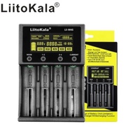 LiitoKala LCD Lii-M4S 4-Slot Charger Battery AWT C4 C2 Xtar Battery Charger 18650/18350/21700/26650 
