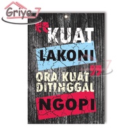 CAFE WALL DECORATION MOTIVATIONAL CAFE ROOM DECORATION COFFEE LENGTH40