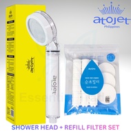 ATOJET FILTER SHOWER SET(SHOWER HEAD+3P REFILL FILTER)