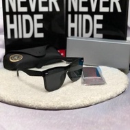 CERMIN MATA POLARIZED JUSTIN BLAZE LENS KACA MEN WOMEN SUNGLASSES CERMIN MATA VIRAL HITAM KACA MATA