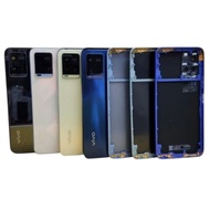TOMBOL Casing Housing Kesing VIVO Y21e / VIVO V2140 BackDoor Rear Cover + Bezzel Bazel + Button Y21e