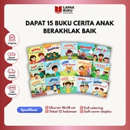 15 Children's Story Books: A Collection of Inspirational Stories to Form Children's Characters, Alph