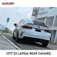 HONDA CITY GN2 FACELIFT 2023-2024 LAFIGA REAR BUMPER CANARD