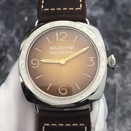 ⌚Pam PAM⌚Watch Special Watch Brown Manual Mechanical Men's Watch PAM00687