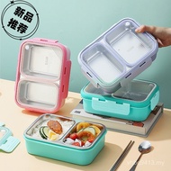 High Silicon Office Workers Compartments No Odor Appearance Value 304 Lunch Box Deepened Insulation 