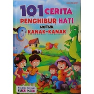 Buku cerita 101 CERITA PENGHIBUR HATI UNTUK KANAK-KANAK 101 cerita dalam 1 buku. Menarik. Isi rekod 