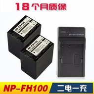 現貨適用NPFH100索尼NP-FH100 FH60 FH70 FH90  DCR-SR65E電池套裝