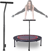 Rebounder Handle Bar Accessory - Provides Stable Bouncing Support - Fits Trampoline Feet Less Than 2.5 cm/0.98 Inches in Diameter - Comfort Foam Handles - (Trampoline Not Included)