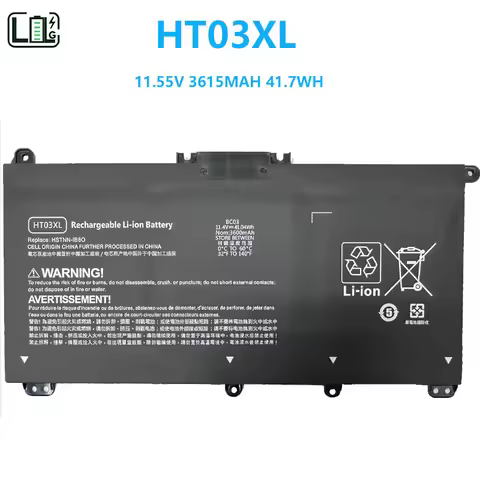 New HT03XL L11119-855 Laptop Battery HP Pavilion 14-CE 0025TU 14-CE0034TX 14-CF 14-DF 15-CS 15-DA 15