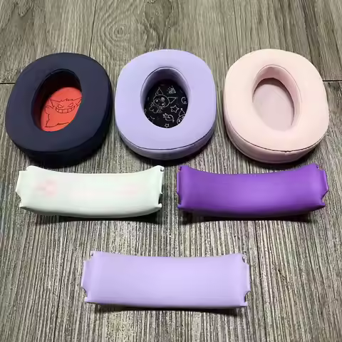 Original Ear Pads For Razer Kraken Kitty V2 KUROMI/Pokemon headphones replacement earmuffs Ear pillo