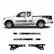 premium-Hot Sale 4pcs Car Pickup Truck Decal Kit Trunk Stripes Decor Decals Stickers Vinyl Cover Aut