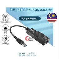 RJ45 To USB 3.0 Adaptor Converter USB to RJ45