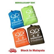 flysheet khemah Tent Tarp Flysheet Tent Tarp Shelter Camping mat Flysheet Camping Tent Tarp Rain She