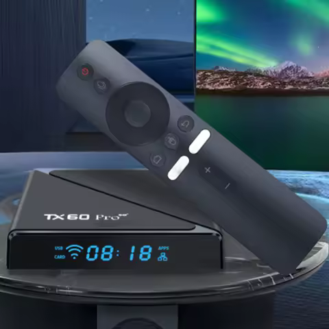 Android 16 Smart TV Box TX60 Pro 16G 256G Media Player 14K 2.4G/5G Dual WiFi Set Top Box WiFi6 Mali-