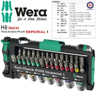 [ INCH SYSTEM ] Wera INCH Tool-Check PLUS Imperial 1 set includes 39 Wera pieces 05049060001