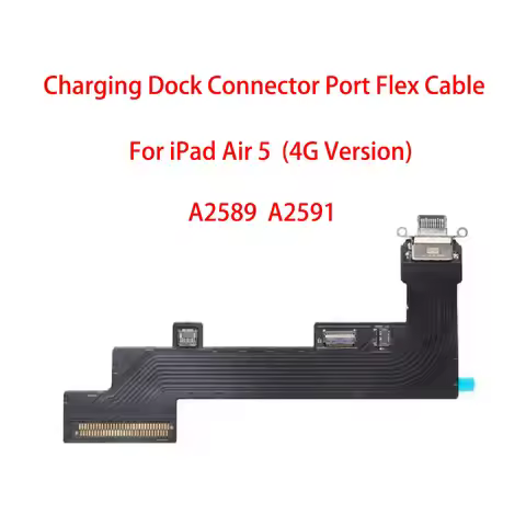 USB Charger Charging Dock Port Connector Port Plug Flex Cable For iPad Air 5 2022 A2588 A2589 A2591