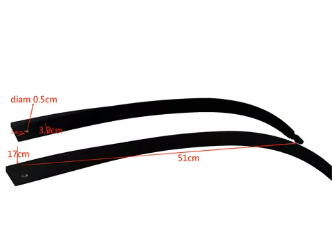 F117L CS Recurve Bow Limbs Carbon Fibre Series 20LBS 25LBS Bow Archery Shooting Accessories