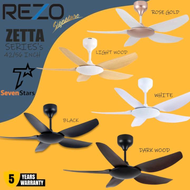 Rezo Zetta - 56inch / 42inch DC MOTOR CEILING FAN REMOTE CONTROL / Kipas Siling Rezo Zetta Ceiling Fan