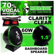 MOHAWK Car Audio 80W 1.5" Full Range Vocal Treble Speaker On Dashboard 2025 ori perodua proton honda