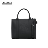 DAPPER กระเป๋าถือ DP Logo Stamp Tote Bag สีดำ
