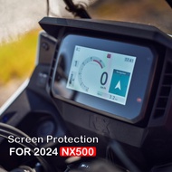 NX500 Accessories Motorcycle Screen Protector For Honda NX500 NX 500 2024- Scratch Cluster Dashboard