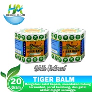 Tiger Balm White Ointment - Medication For Headache, Muscle Digal, Rheumatism