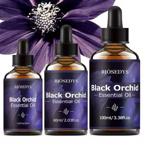 Black Orchid ESSENTIAL OIL is moisturizing and nourishing massage oil suitable for skincare, fragran