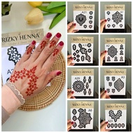 Henna Paint Stickers Code A
