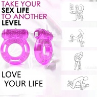 sheyi Vibrating Cock Ring Vibrator Women  Stimulator Men Delay Ejaculation Vibrating Ring Lasting Erection Vibrating Lock Ring