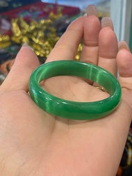 Vòng tay đá mắt mèo ni 47-48 cho cổ tay siêu nhỏ xinh xinh lấp lánh ánh chiếu đẹp bản hẹ 1cm