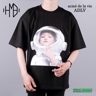 Kaos Kaos ADLV Acme De La Vie Astronaut Boy Tee Black 24s Tshirt Premium free Sticker