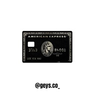 AMERICAN EXPRESS VERSION ( RICH CARD ) - Atm Skin Card Credit