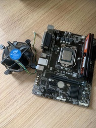 CPU inel core i7 6700  MB: Gigabyte GA H110M Ram 8 GB DDR4  มัดรวม