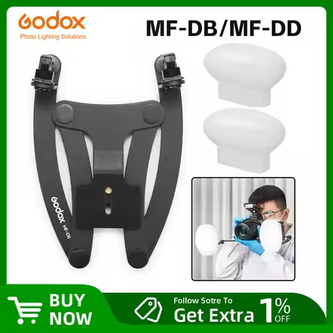 GODOX MF-DD DB Flexible Flash Bracket for Dental Photography Portrait Macro Photography Compatible w