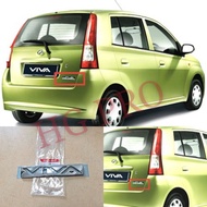 ORIGINAL PERODUA VIVA REAR BOOT EMBLEM LOGO VIVA EMBLEM
