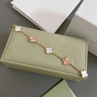 Van Cleef & Arpels Van Cleef & Arpels White Laser Bracelet, Whole Body V Gold Material CNC Craft.