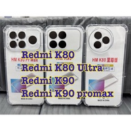 Clear Shockproof Rubber Case For Redmi K80/Redmi K80ultra/Redmi K90/Redmi K90 Promax From Thailand