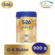 S-26 Promil Gold 1 900gr Susu Formula Bayi 0-6 Bulan