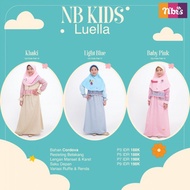 Gamis Anak Nibras Kids Luella Ready 3 Warna Gamis Nibras Syari Anak Pr