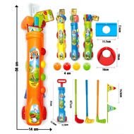 Golf Set Mesh Bag Size 59*14 Cm.children's Club Mixed Color Products Sports Toys For Children***