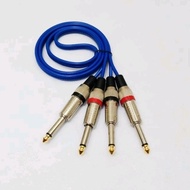 Kitani Audio Cable 1-5mtr Jack Akai 6.5mm Male To Akai 6.5mm Male