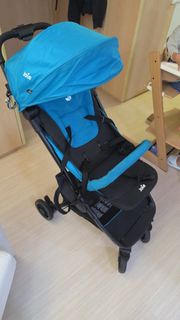 Joie Stroller - Cyan/electric blue and Black
