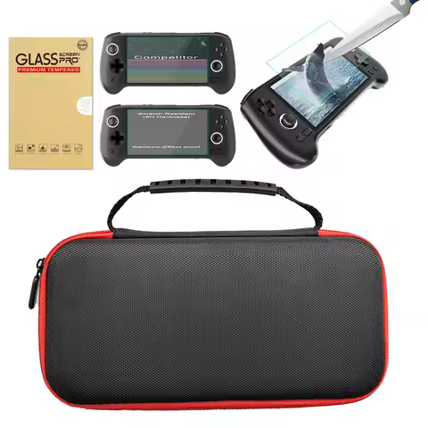 RG556 Carry Case Shockproof Protection Case Anti-scratch Hardshell EVA Case for Anbernic RG556 Retro