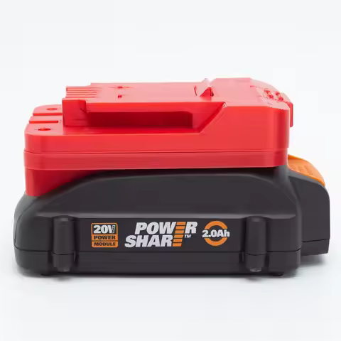 Battery Adapter Converter for WORX 20V 6 PIN Li-ion Battery To BAUER 20V Electric Drill Tools Access